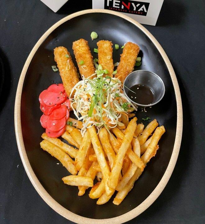 Fried Tofu Stix Plate 5 pcs