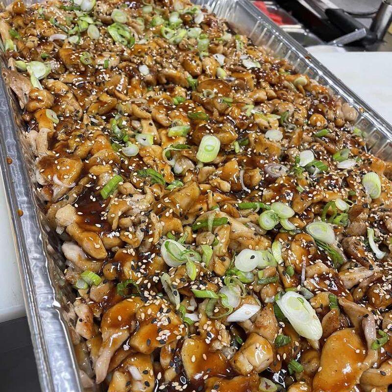 Gingeryaki Grilled Chicken Tray